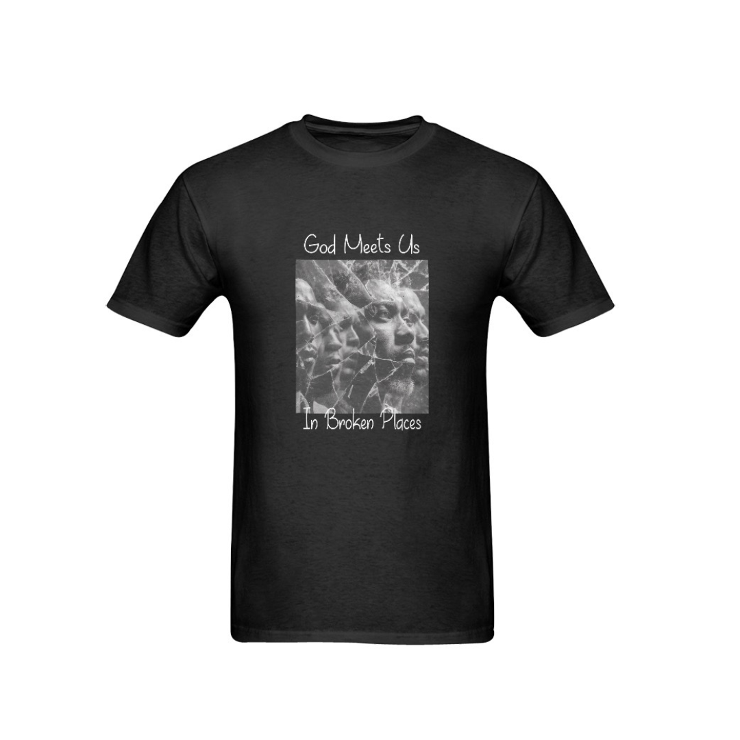 God Meets Us In Broken Places Tee (Framed Design) - Broken Places Collection