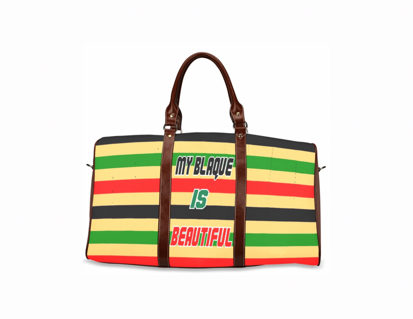 My Blaque is Beautiful Waterproof Duffle Bag