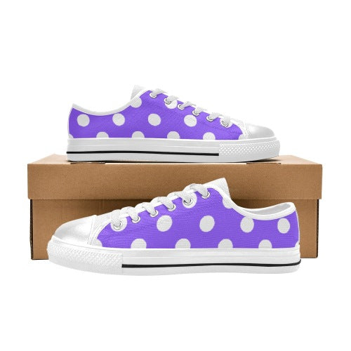PurpleDot Women's Low Top sneakers