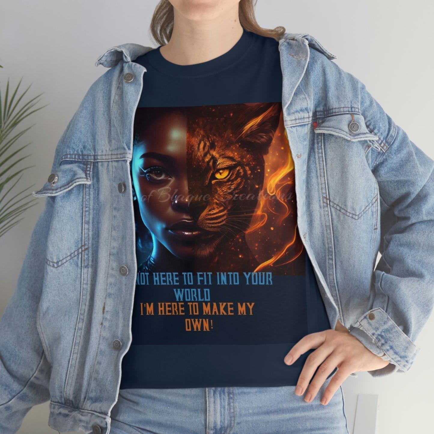 I'm not Here to Fit Into Your World