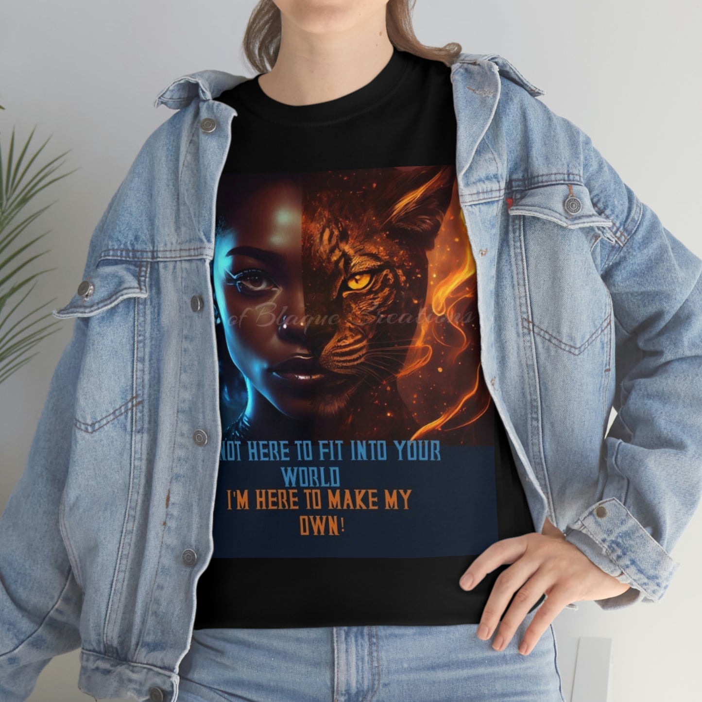 I'm not Here to Fit Into Your World