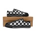 Checkers with Black sole Women's Low-Top Sneakers