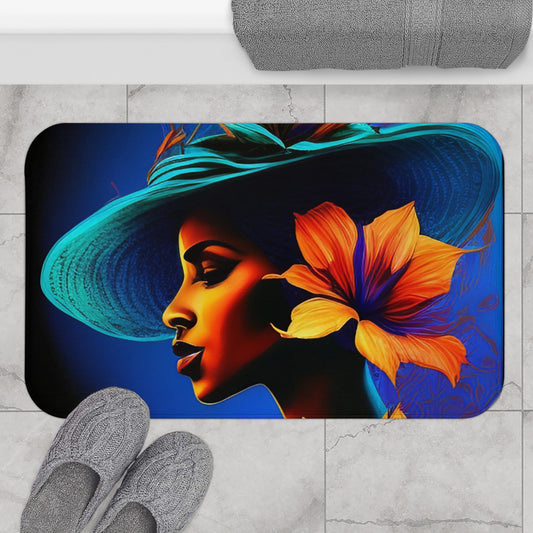 Flora Chic Bath Mat.