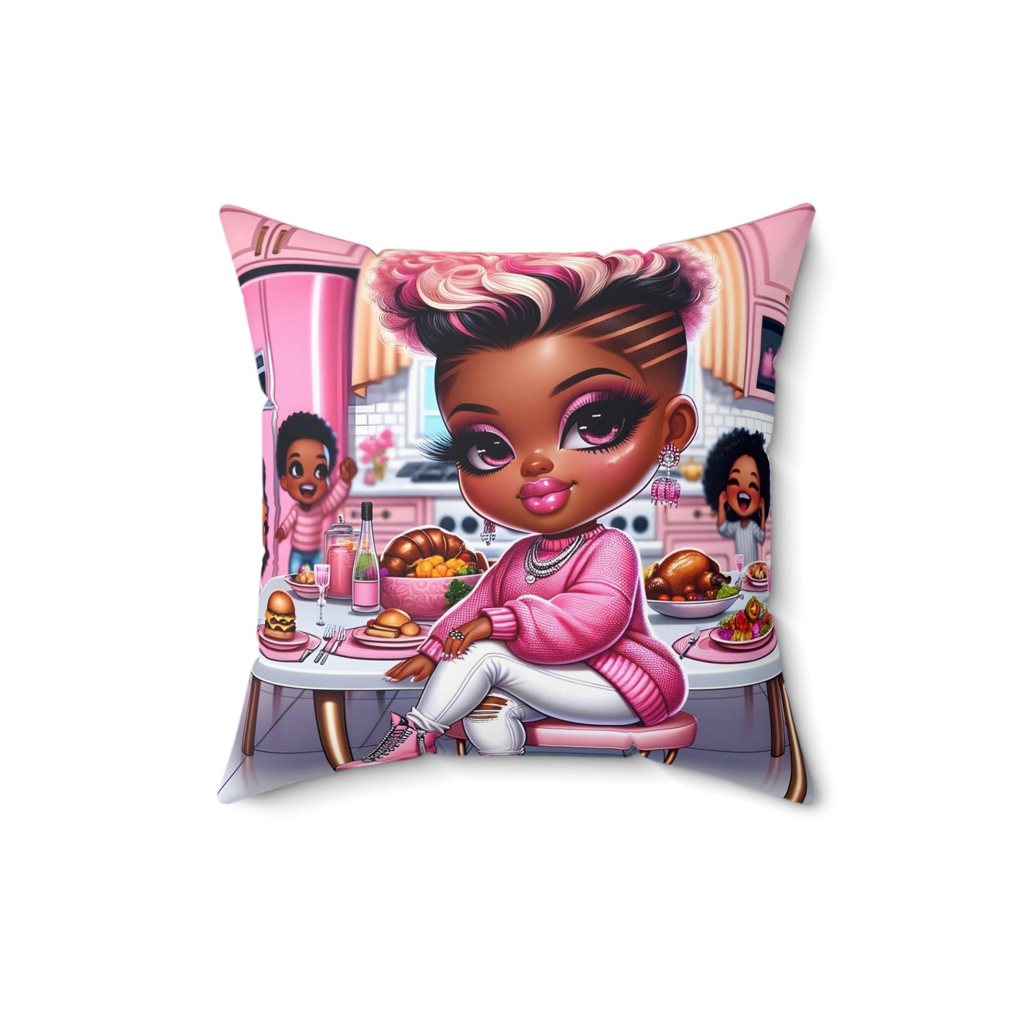 Chic & Sassy Throw Pillow