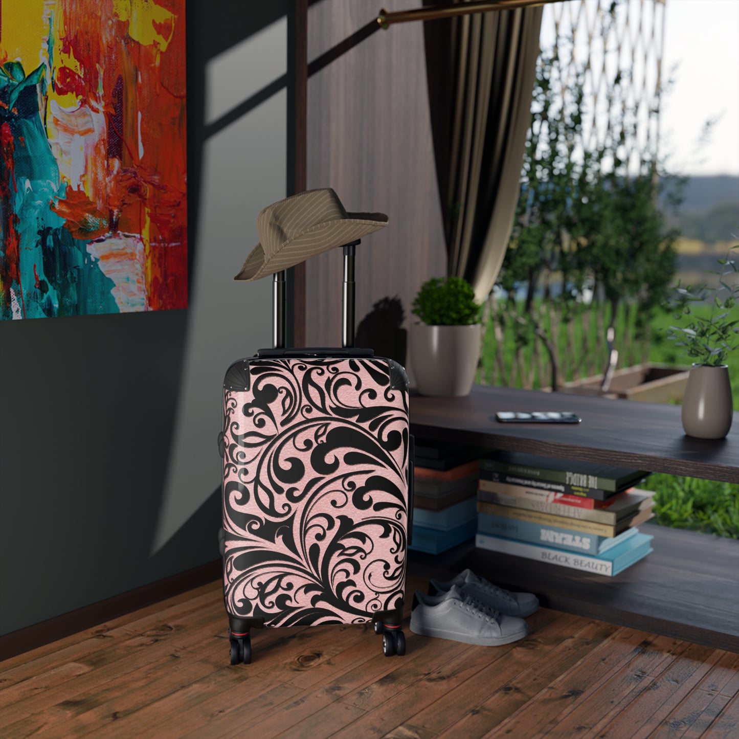 Paisley print Suitcase