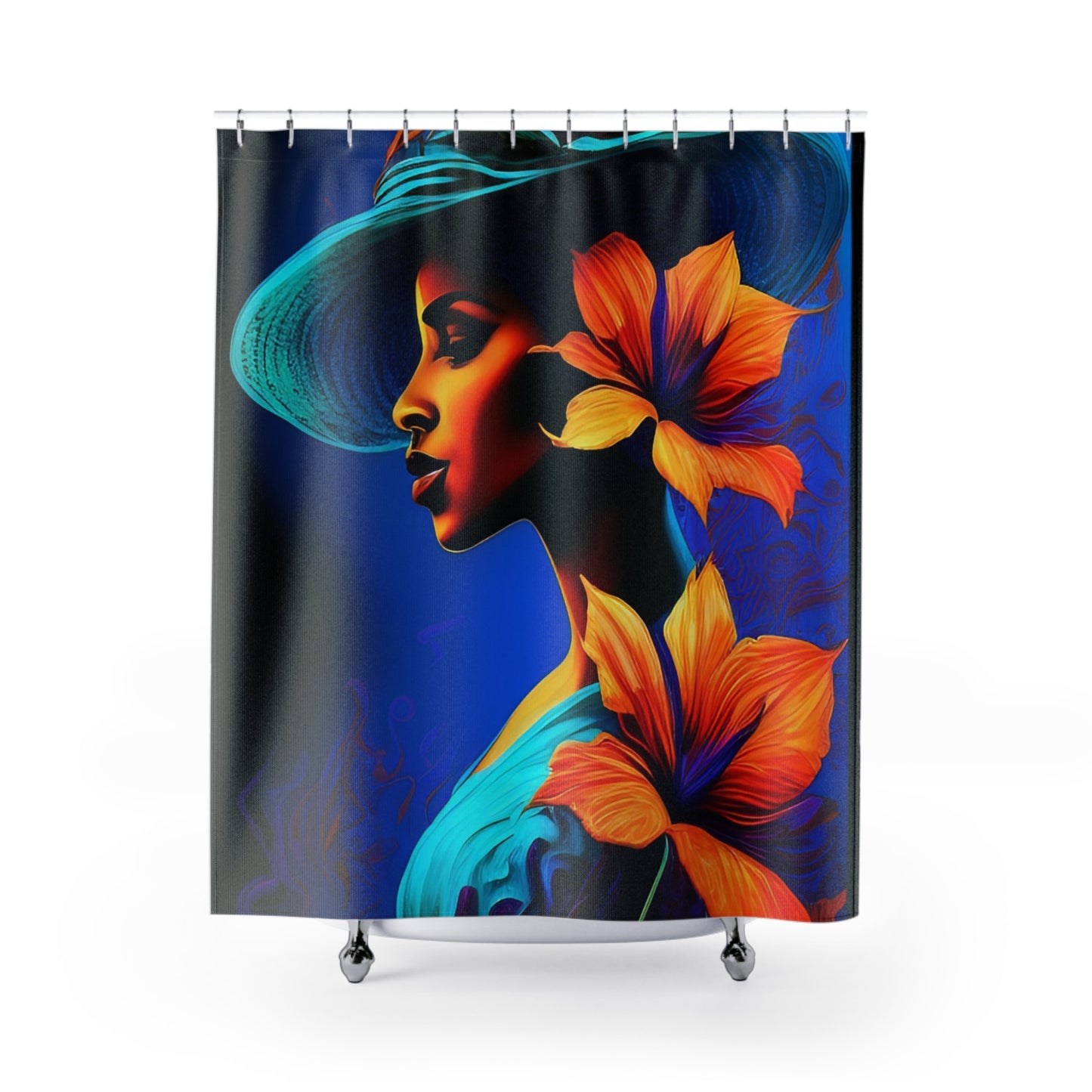 Flora Chic Shower Curtain