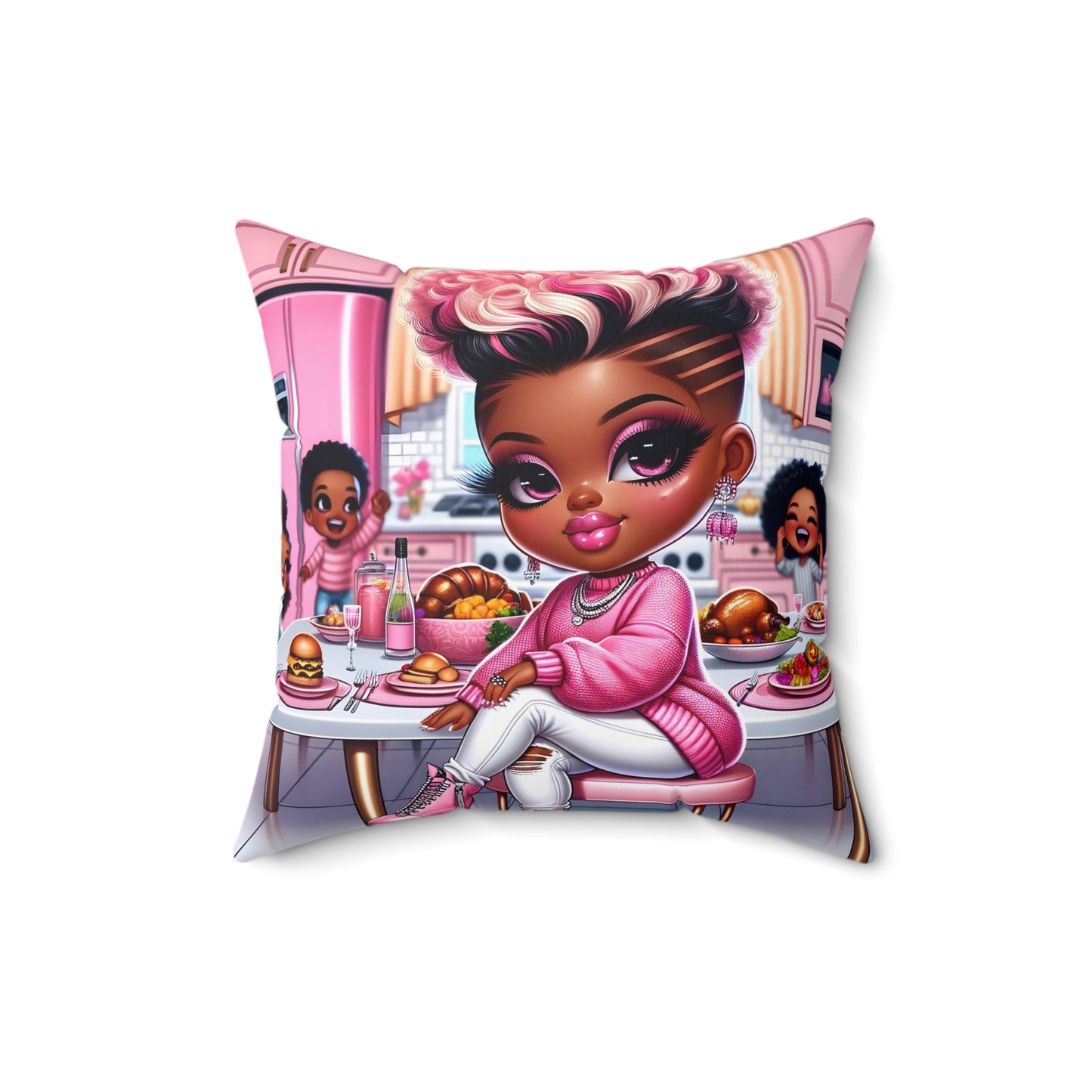 Chic & Sassy Throw Pillow