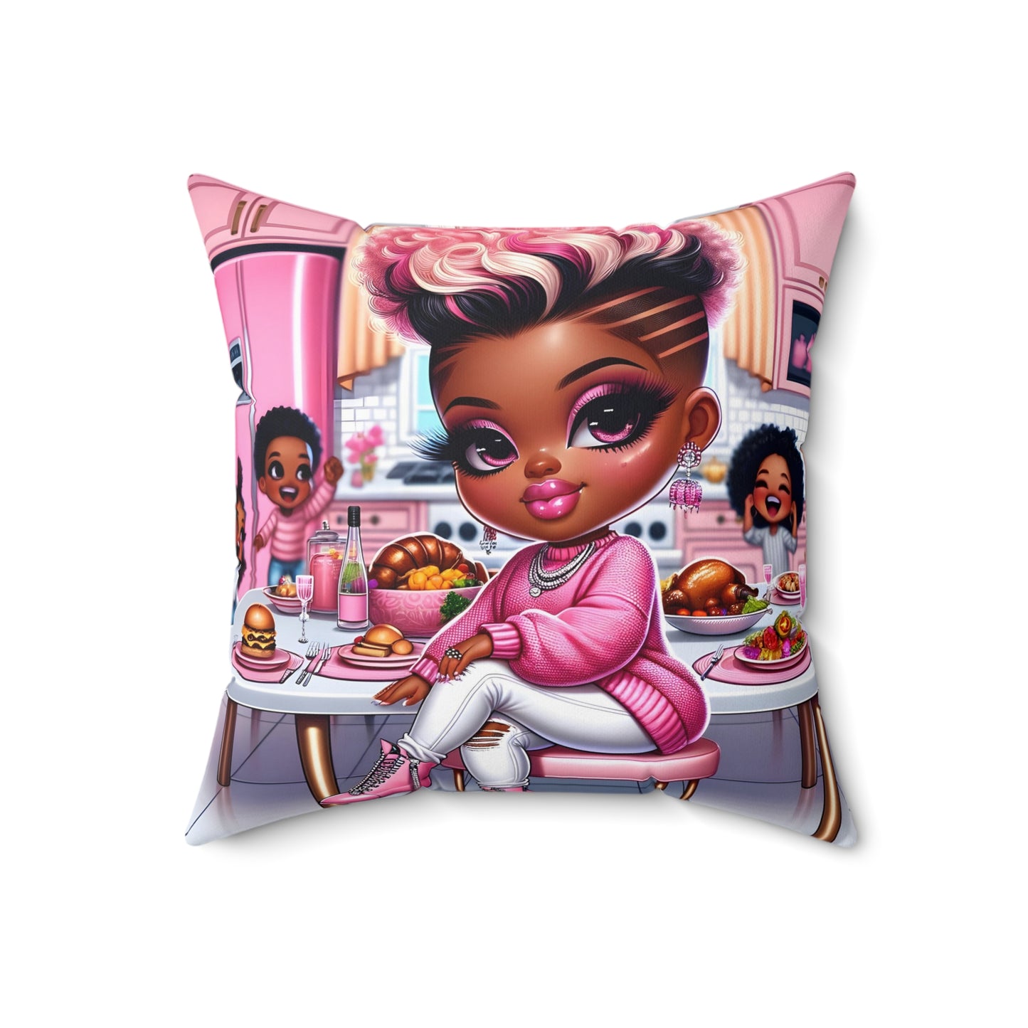 Chic & Sassy Throw Pillow