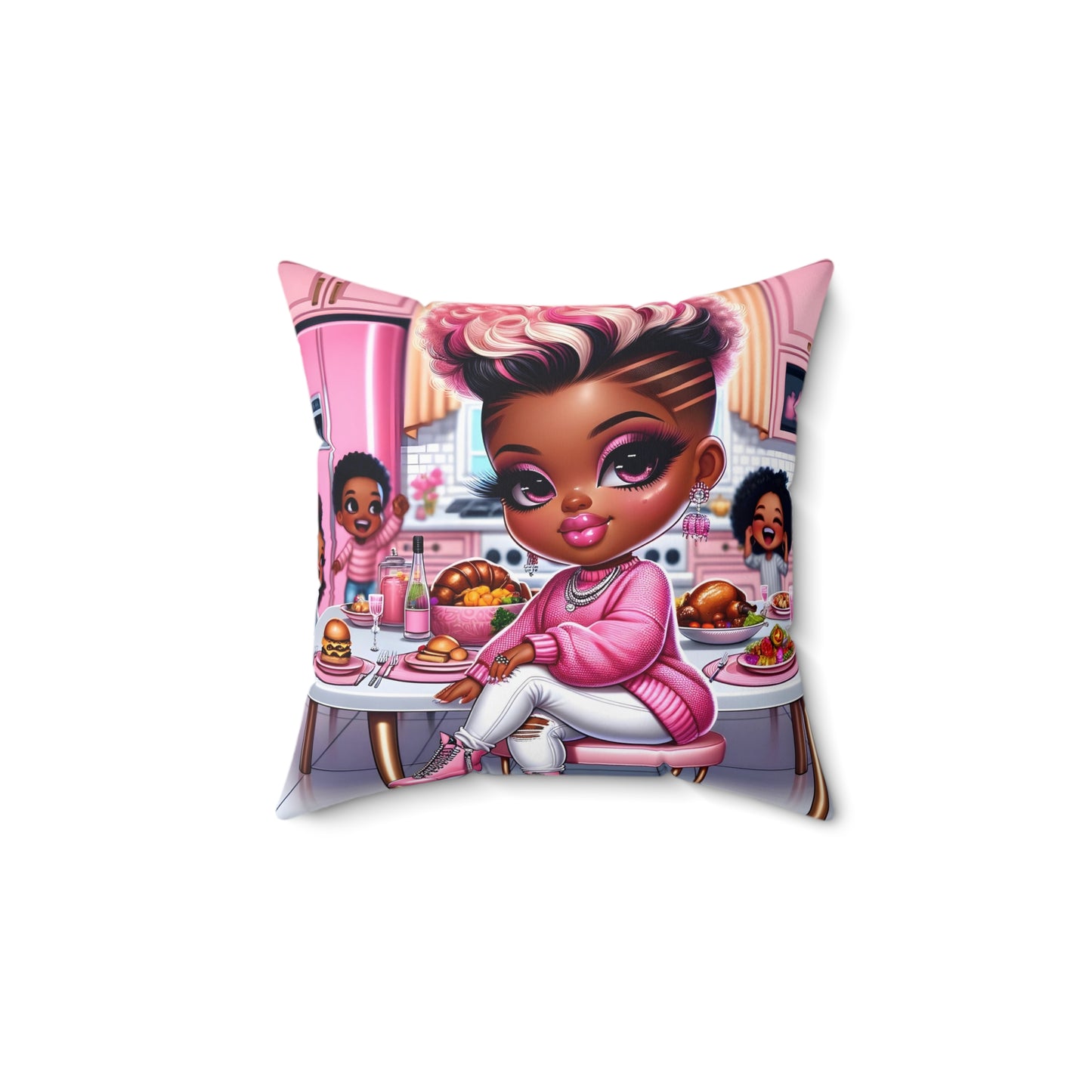 Chic & Sassy Throw Pillow