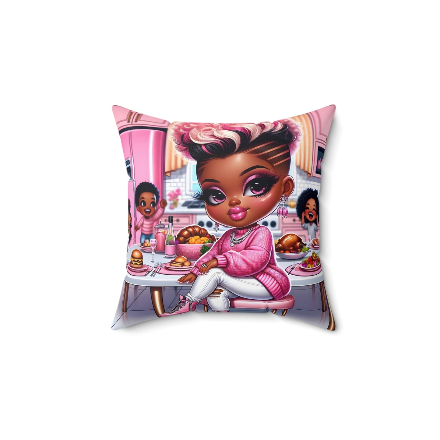 Chic & Sassy Throw Pillow