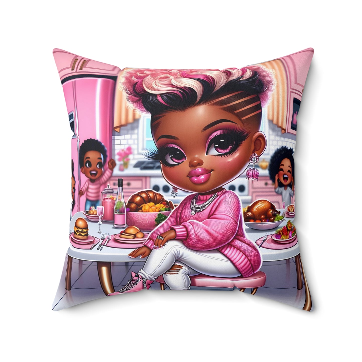 Chic & Sassy Throw Pillow