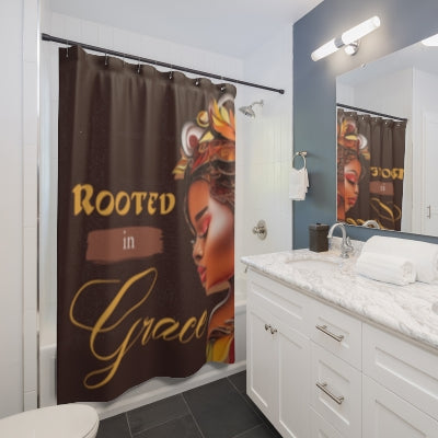 Rooted in Grace Shower Curtain