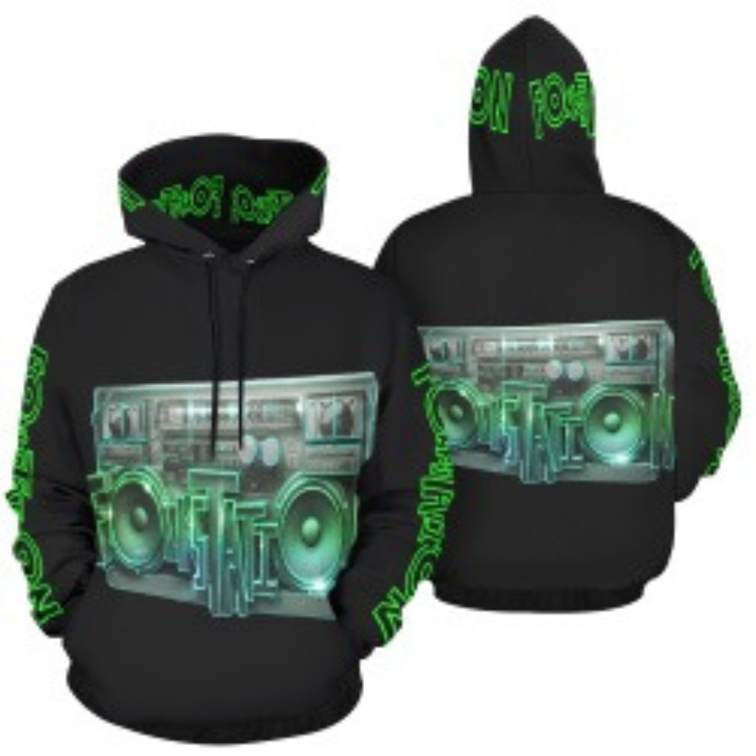 Fonkstation Hoodie-Boombox