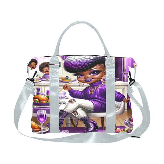 Chic & Sassy: Purple  Essence Duffle Bag