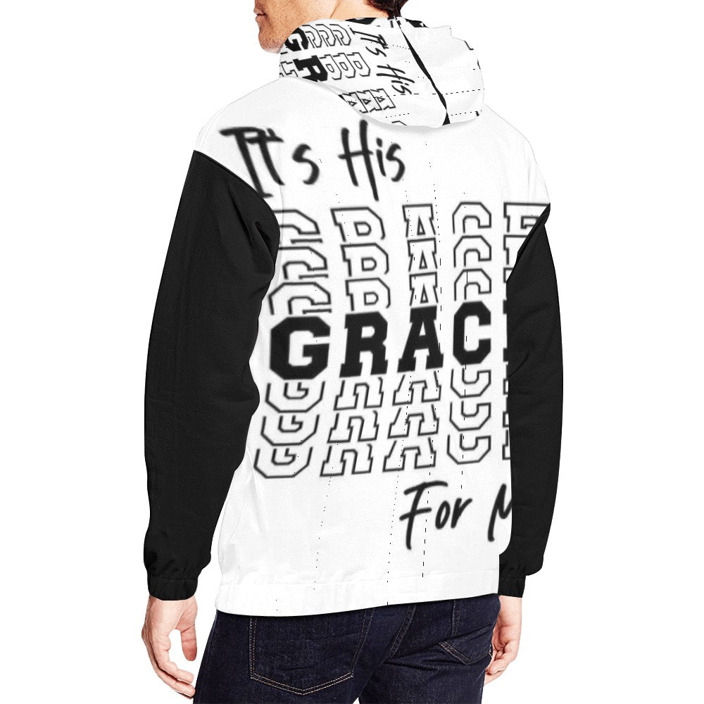 It’s His Grace for me all over print hoodie