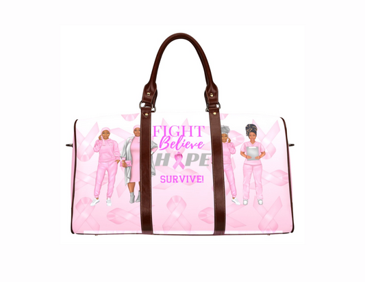 FOS Breast Cancer Awareness Small Duffle