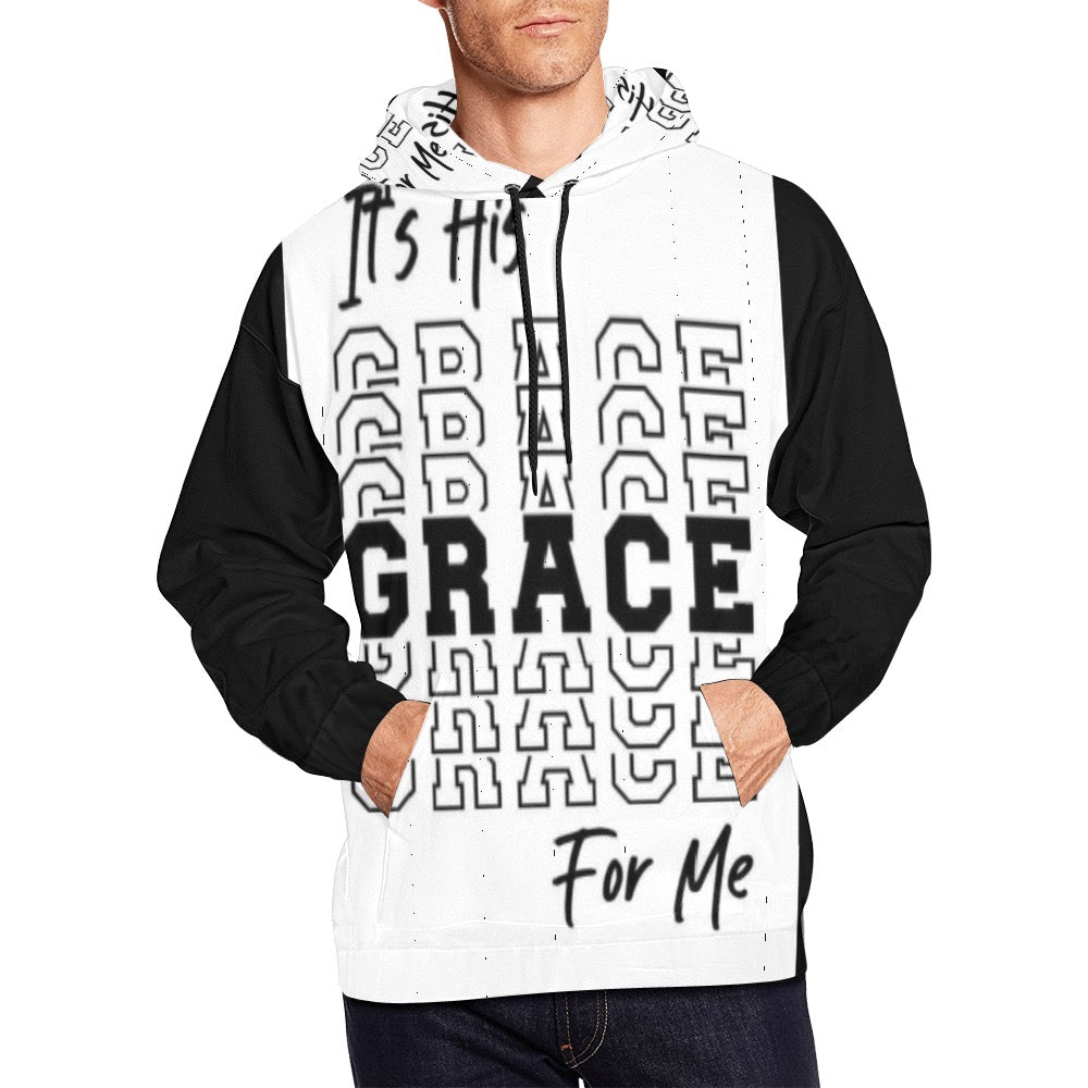 It’s His Grace for me all over print hoodie