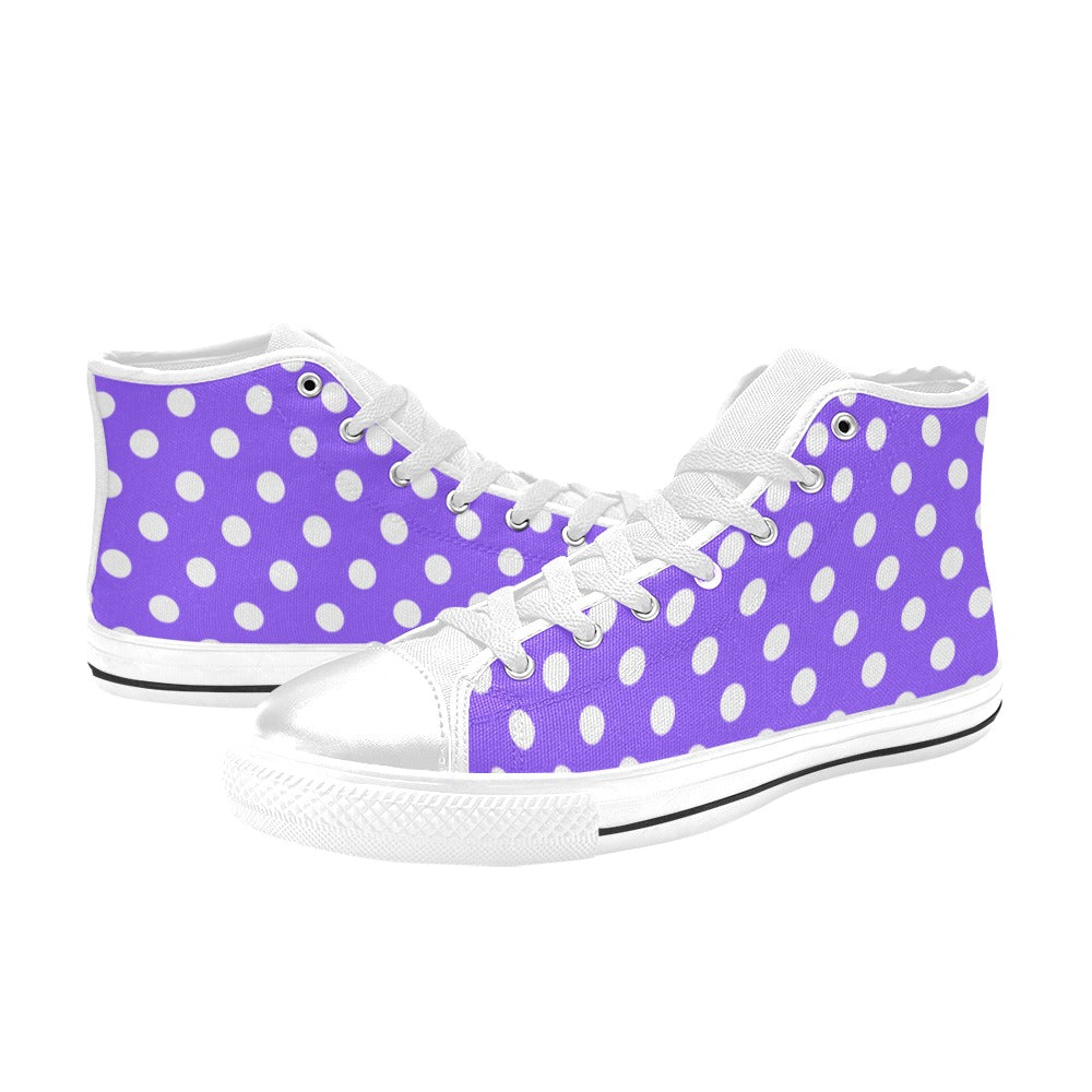 PurpleDot Women's High Top sneakers